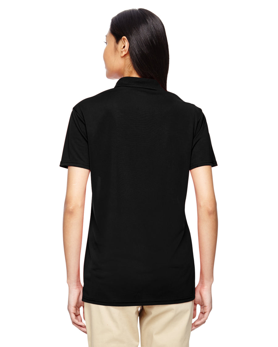 Women's Performance® Jersey Polo - Black