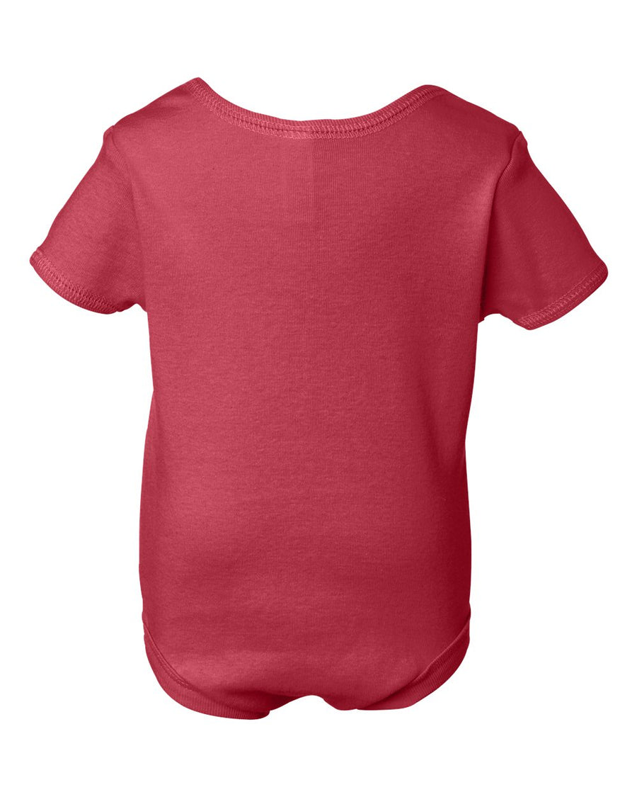 Infant Baby Rib Creeper - Red