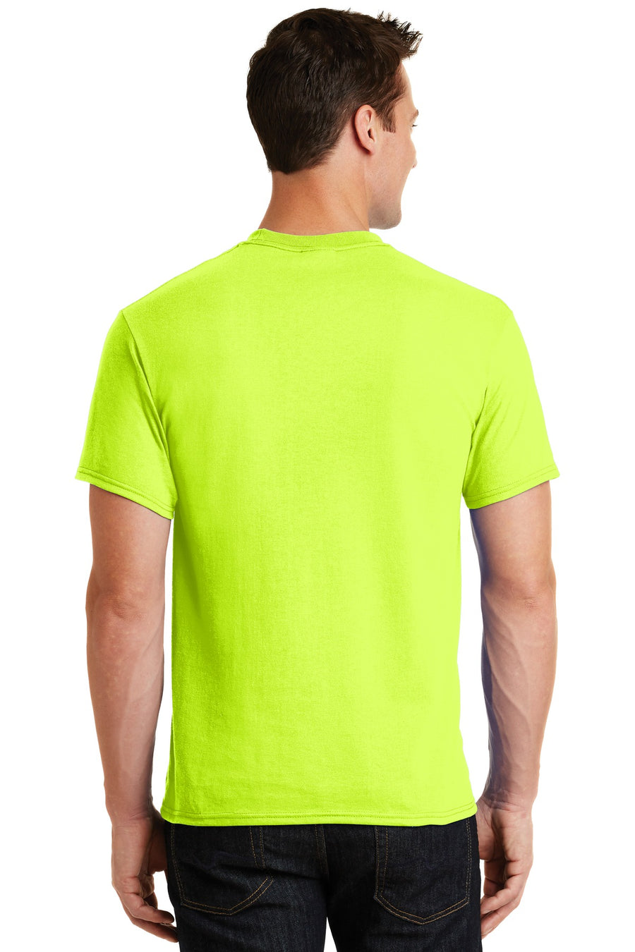 Unisex Core Blend Tee - Safety Green