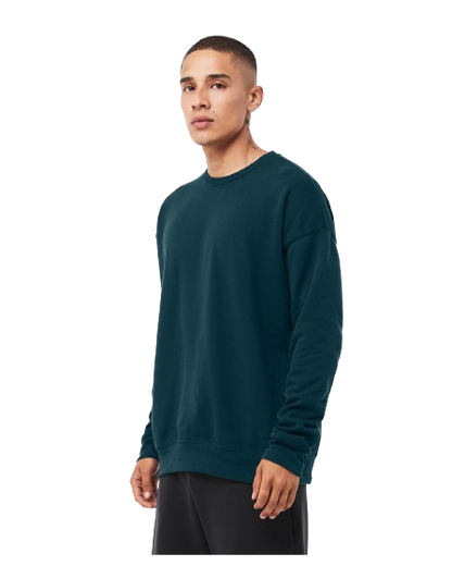Unisex Drop Shoulder Fleece - Atlantic