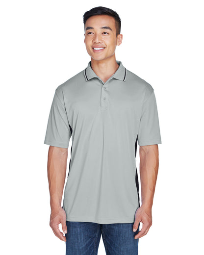 Men's Cool & Dry Sport Two-Tone Polo - Gray / Black