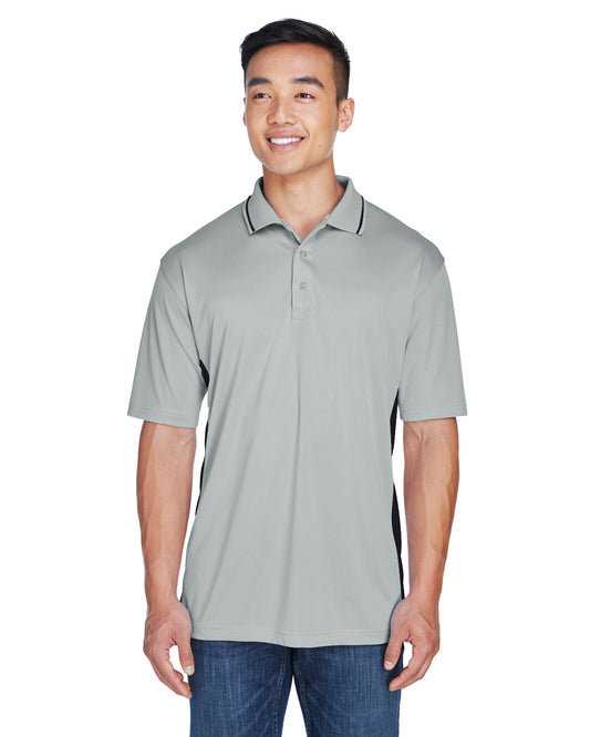 Men's Cool & Dry Sport Two-Tone Polo - Gray / Black