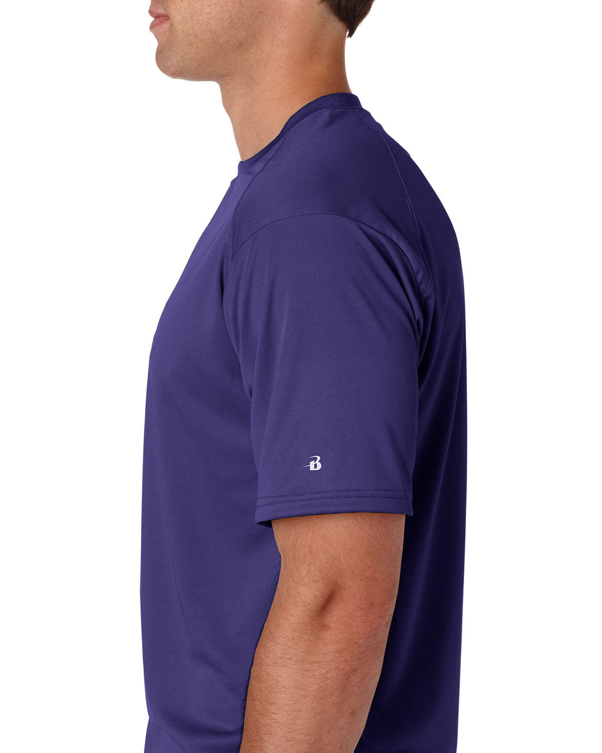 B-Core Sport Shoulders T-Shirt - Purple