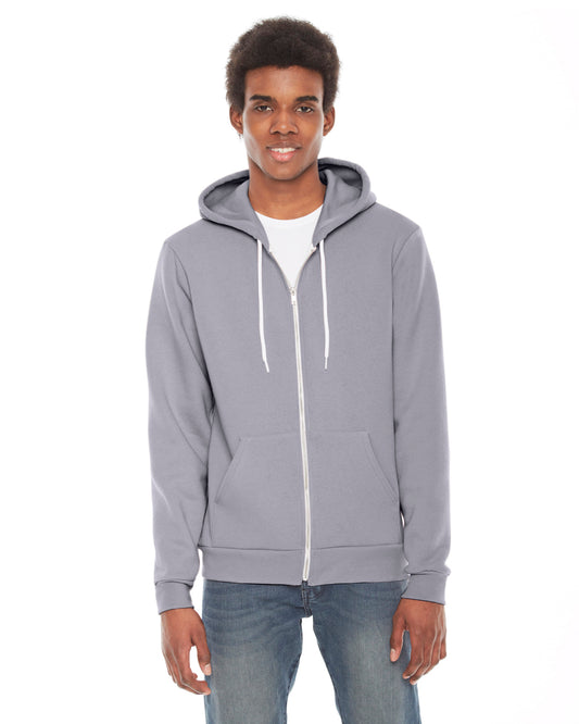 Unisex Flex Fleece Zip Hoodie - Slate