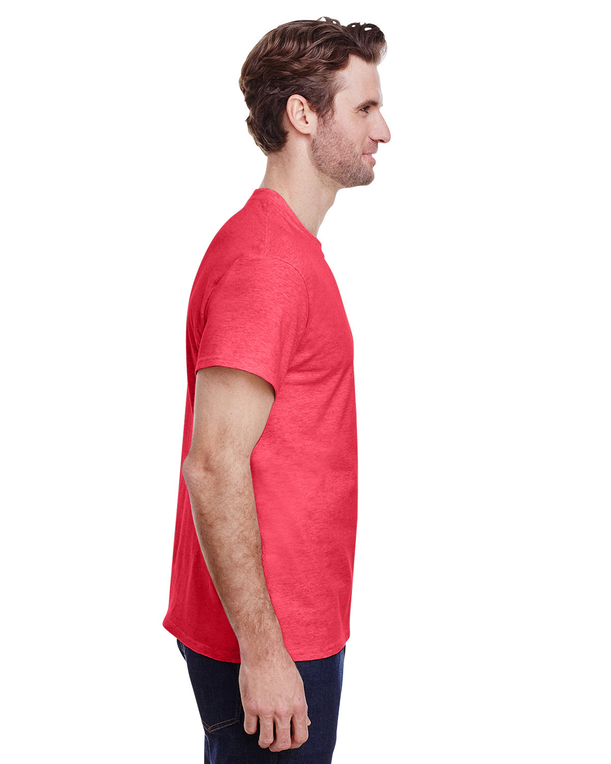 Unisex Heavy Cotton��� T-Shirt - Heather Red
