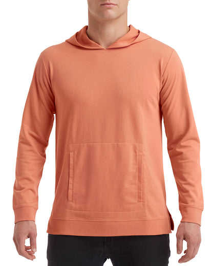 Unisex Light Terry Hoodie - Terracotta