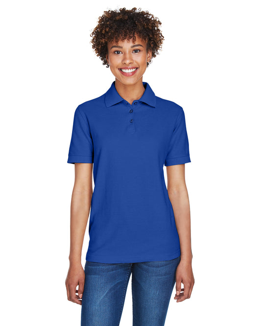 Women's Whisper Piqué Polo - Royal
