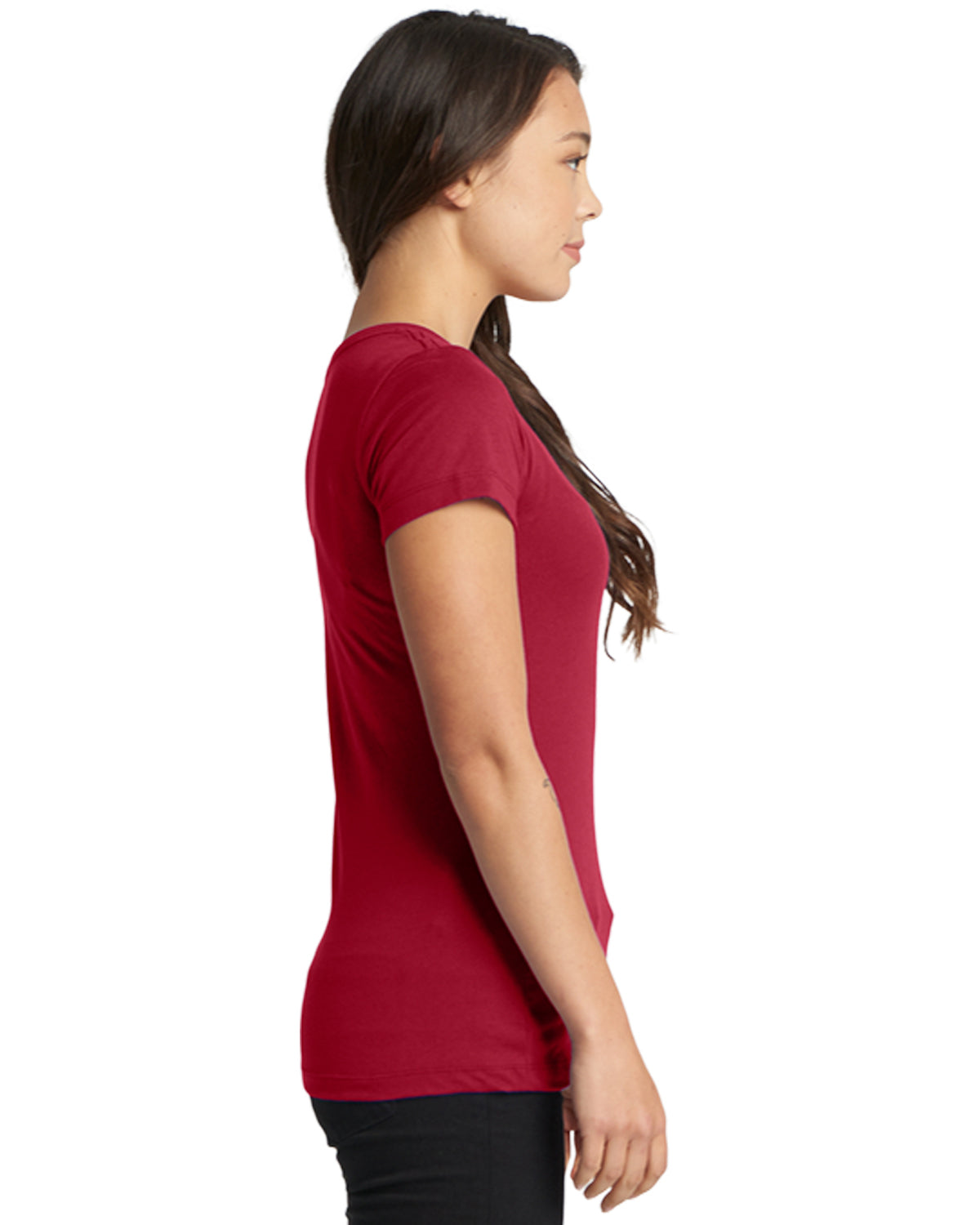 Women's 'Junior Fit' Ideal T-Shirt - Cardinal
