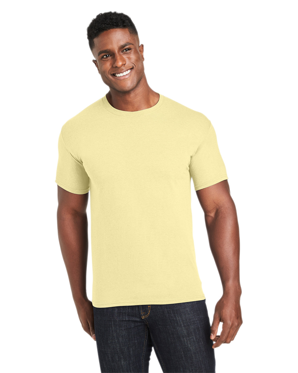 Perfect-T Triblend Short Sleeve Tee - Lemon Mrngue Hth