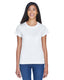 UltraClub 8420L - Women's Cool & Dry Sport Performance Interlock T-Shirt - White