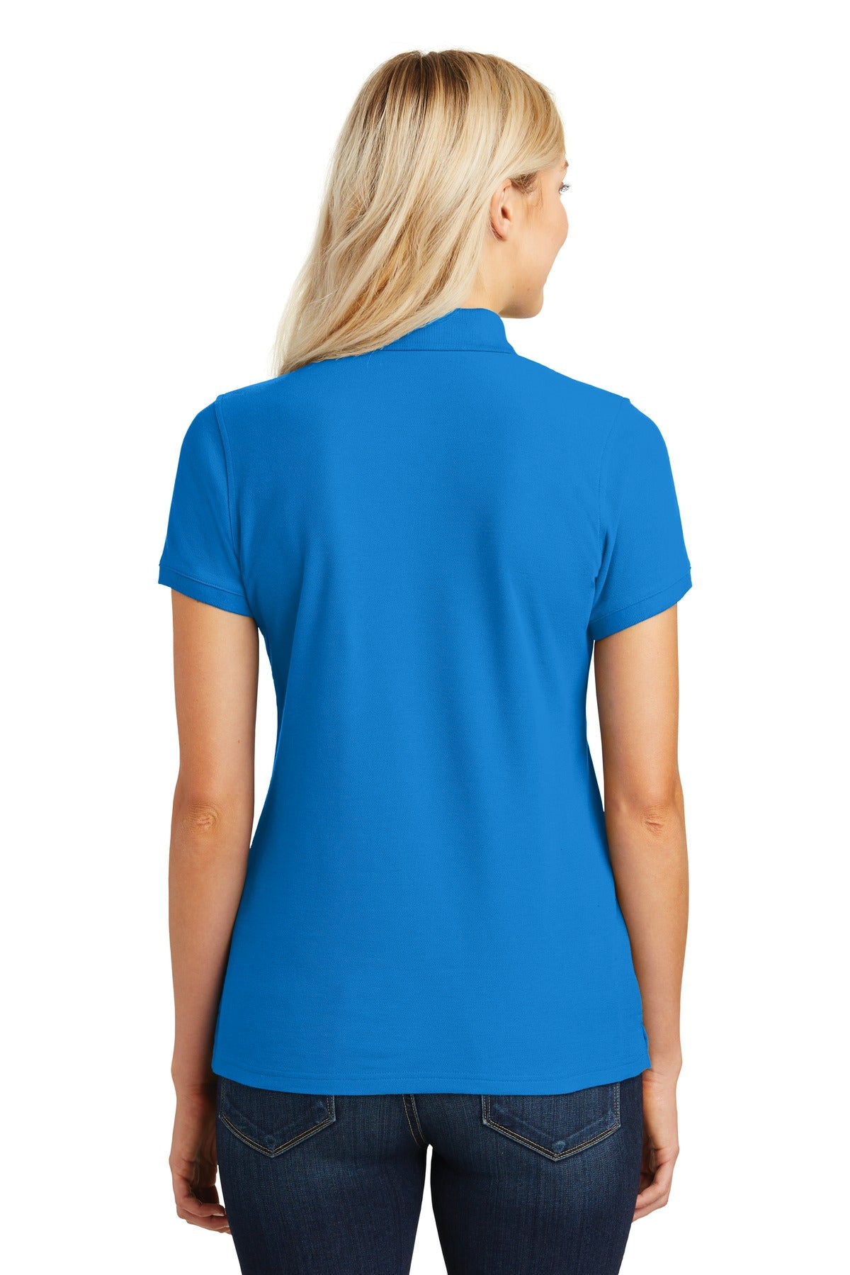 Women's Core Classic Pique Polo - Coastal Blue