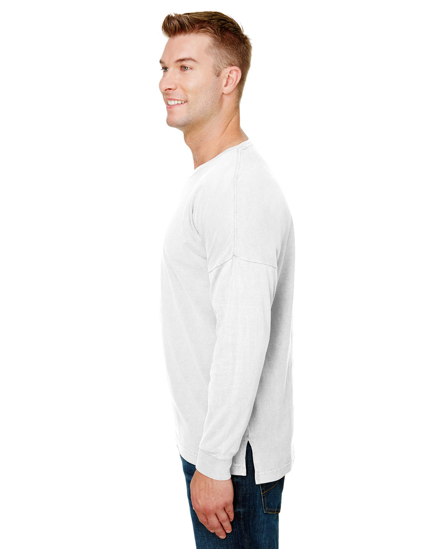 Unisex Heavyweight RS Oversized Long-Sleeve T-Shirt - White