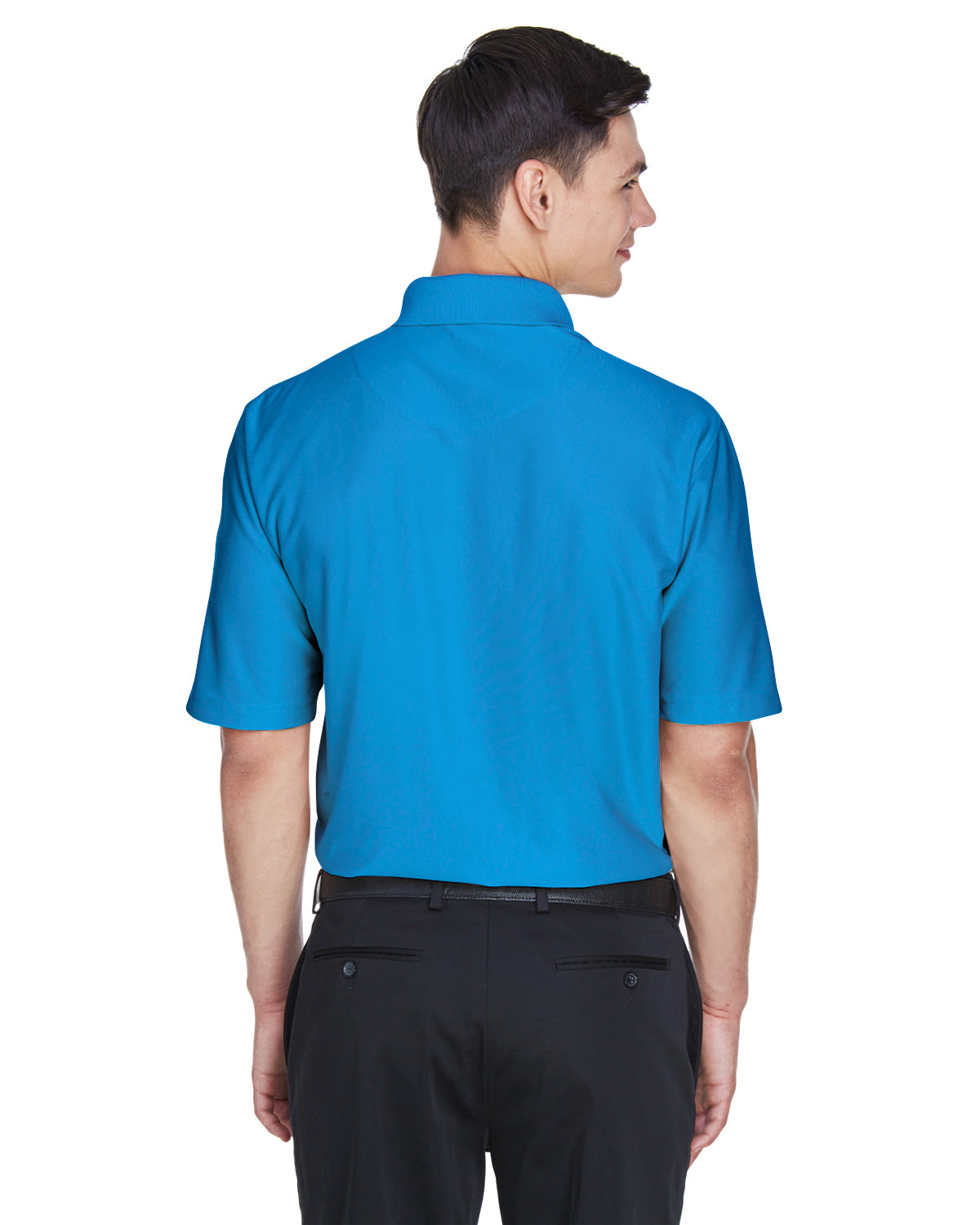 Men's Cool & Dry Elite Performance Polo - Pacific Blue