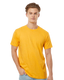 Tultex 0202TC - Unisex Fine Jersey Tee - Heather Mellow Yellow