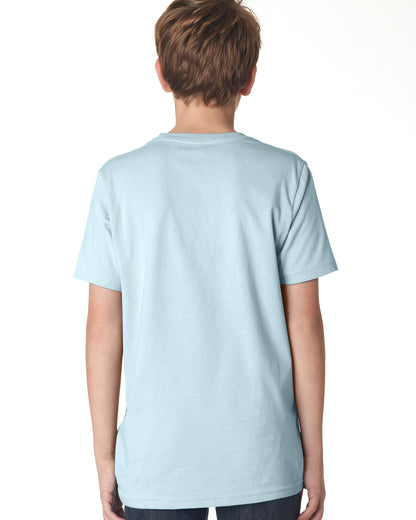 Youth Cotton Crew - Light Blue