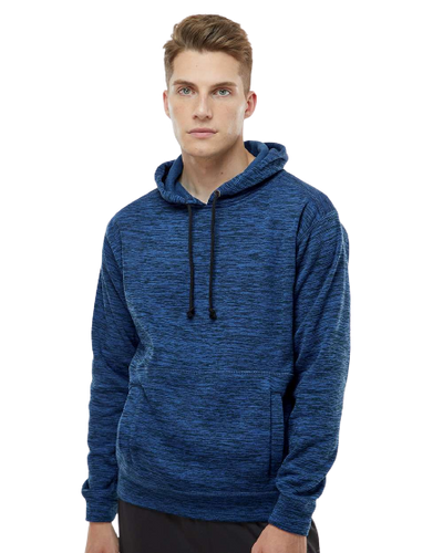 Unisex Cosmic Poly Fleece Hoodie - Royal Fleck