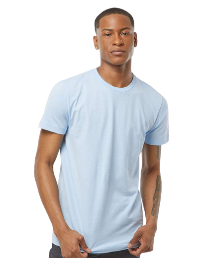 Unisex Fine Jersey Tee - Baby Blue
