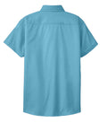 Women's Short Sleeve Easy Care Shirt - Maui Blue