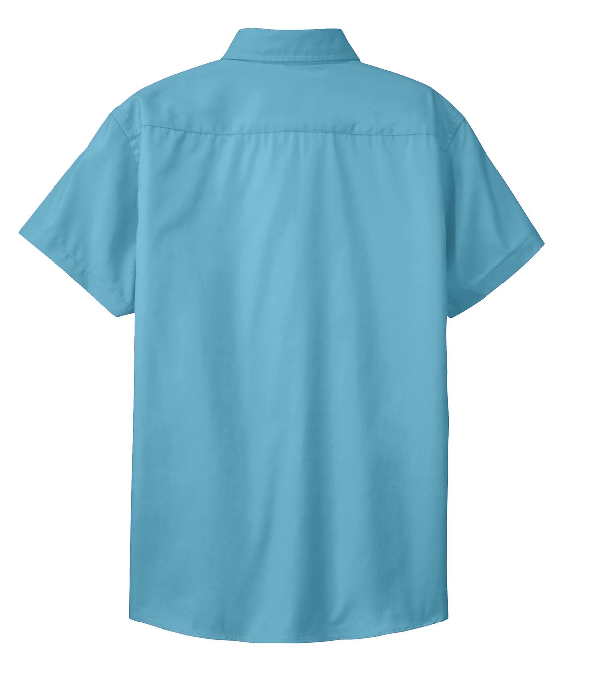 Women's Short Sleeve Easy Care Shirt - Maui Blue