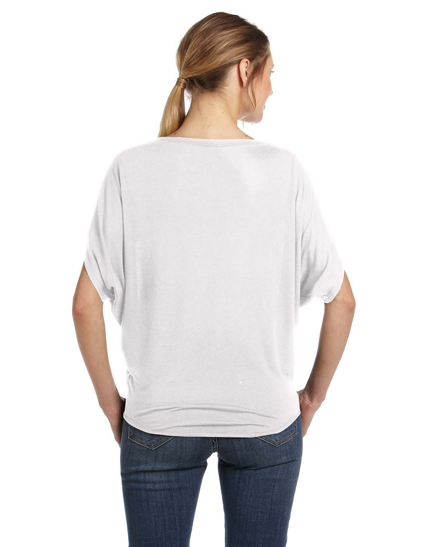 Women's Flowy Circle Top - White