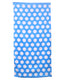 Carmel Towel Company C3060 - Classic Beach Towel - Light Blue Polka Dot