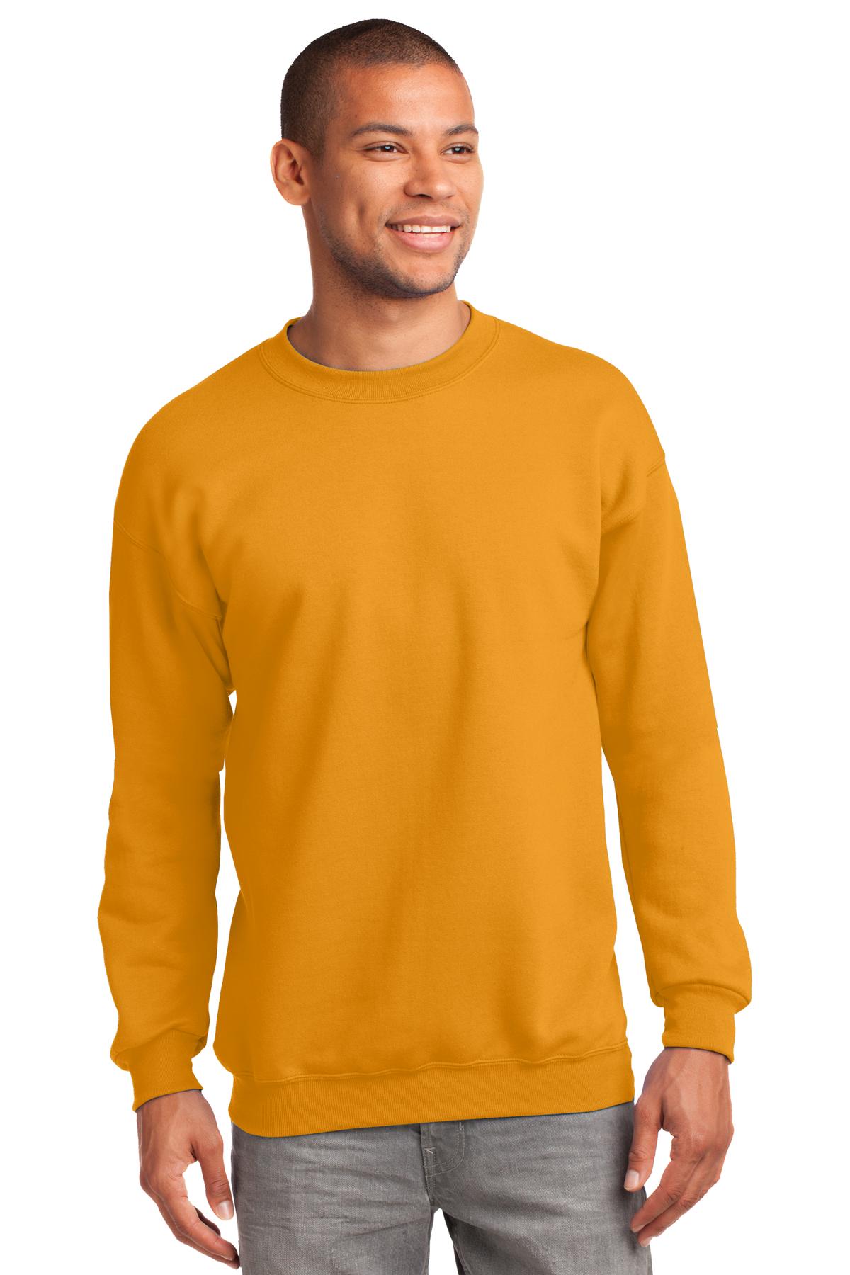 Unisex Essential Fleece Crewneck Sweatshirt - Gold