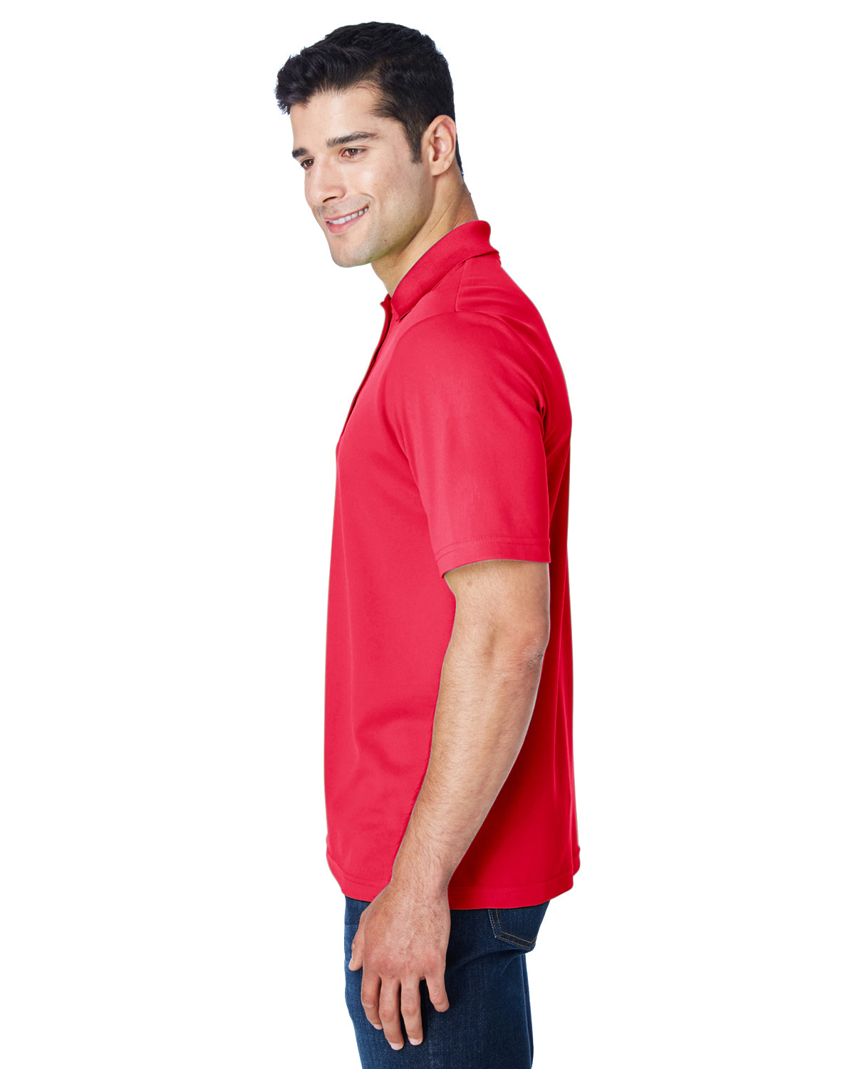 Men's Origin Performance Piqué Polo - Classic Red