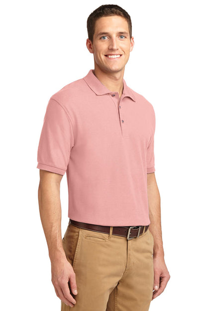 Unisex Silk Touch Polo - Light Pink