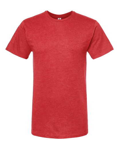 Unisex Heavyweight Tee - Heather Red