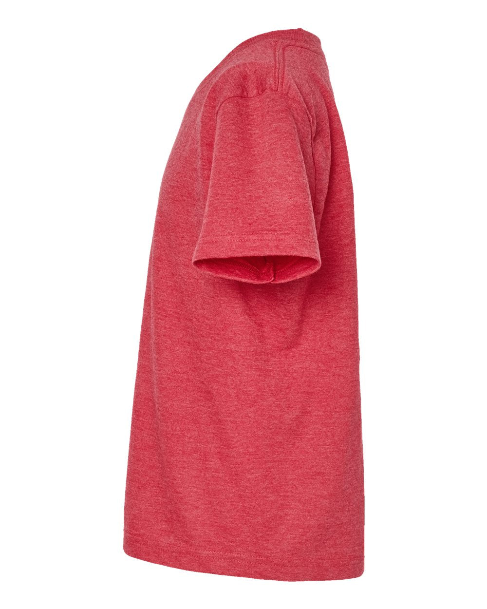 Youth Fine Jersey T-Shirt - Heather Red