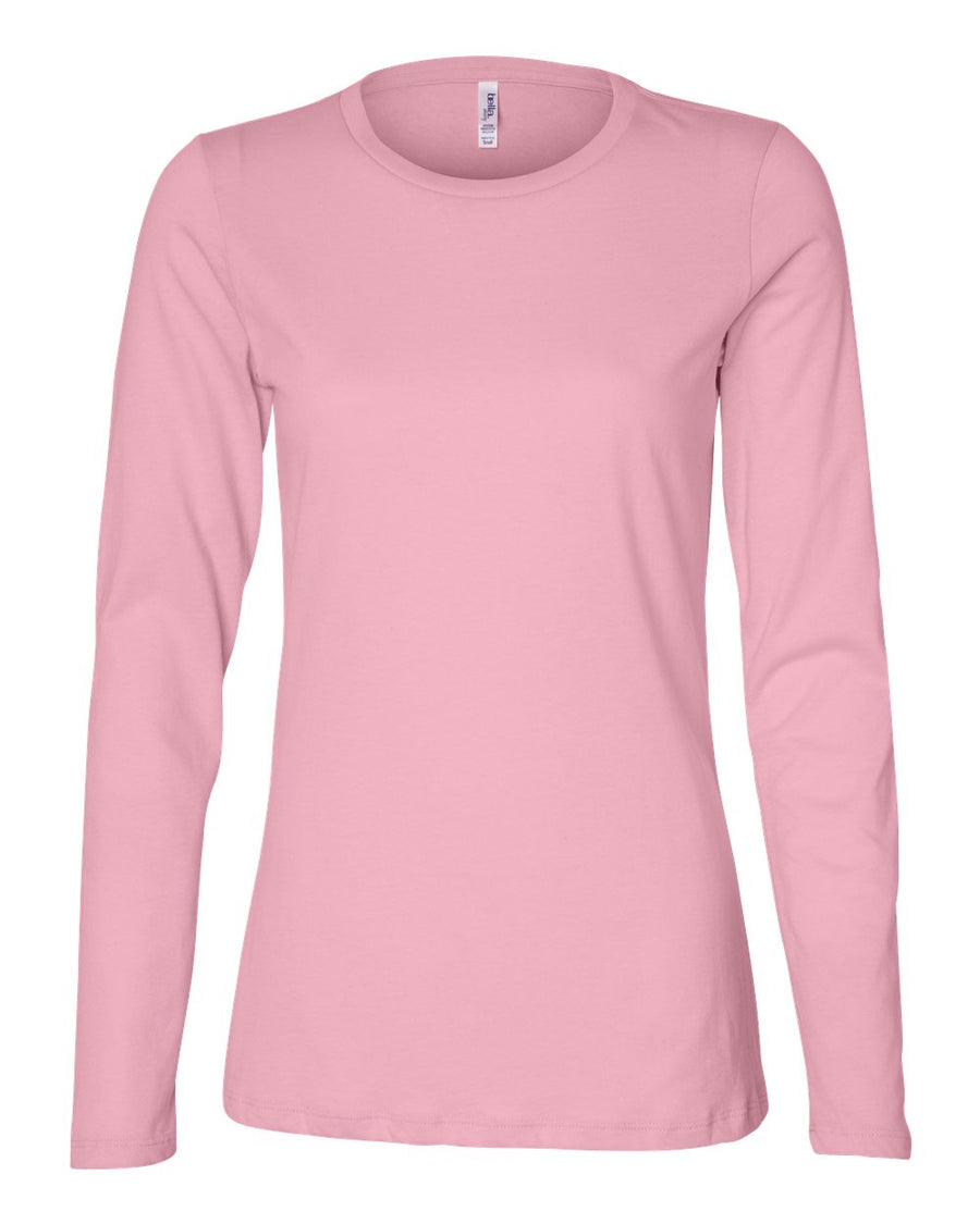 Women's Relaxed Jersey Long-Sleeve T-Shirt - Pink