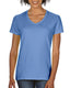 Comfort Colors C3199 - Women's Midweight RS V-Neck T-Shirt - Flo Blue