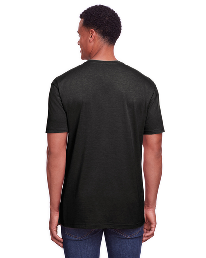 Unisex Softstyle CVC T-Shirt - Pitch Black Mist