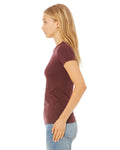 Women's Junior Fit Favorite T-Shirt - Heather Cardinal