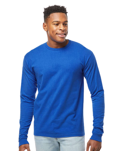 Unisex Heavyweight Long Sleeve Tee - Royal