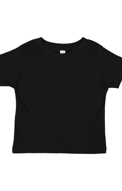 Toddler Fine Jersey T-Shirt - Black