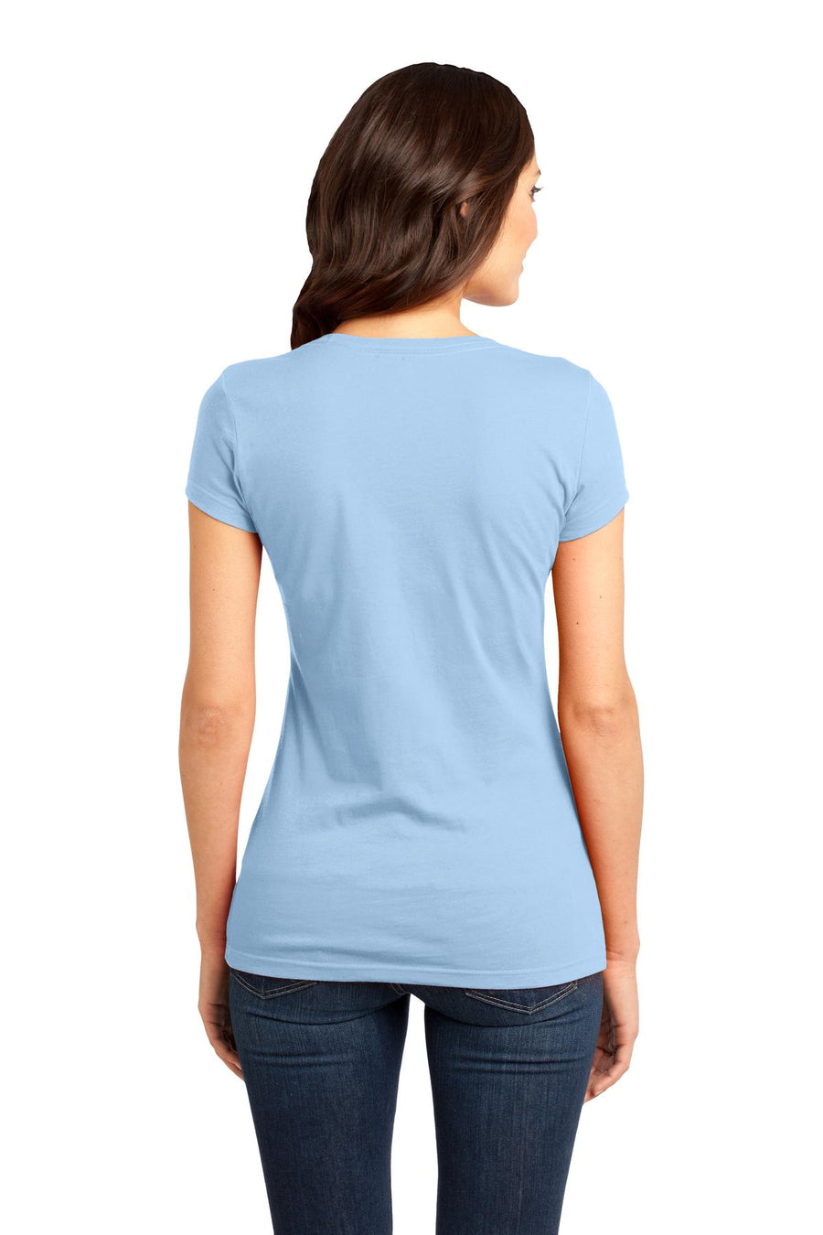 Women's Fitted Very Important Tee - Ice Blue