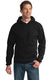 Port & Company PC90HT - Unisex Tall Essential Fleece Pullover Hoodie - Jet Black