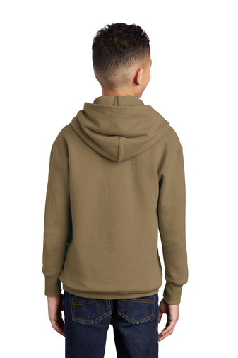 Youth Core Fleece Pullover Hoodie - Coyote Brown