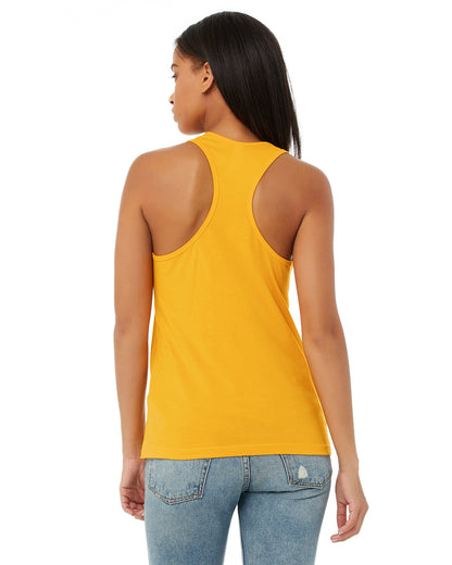 Women's Jersey Racerback Tank - Gold