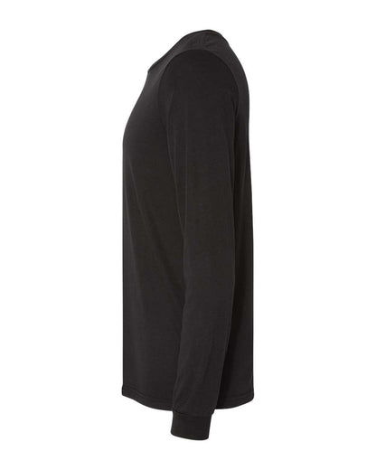 Unisex Jersey Long-Sleeve T-Shirt - Solid Black Triblend
