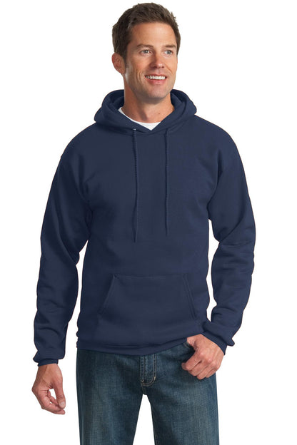 Unisex Essential Fleece Pullover Hoodie - Navy
