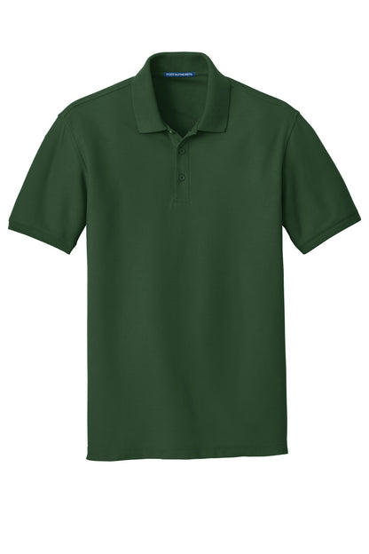 Unisex Core Classic Pique Polo - Deep Forest Green