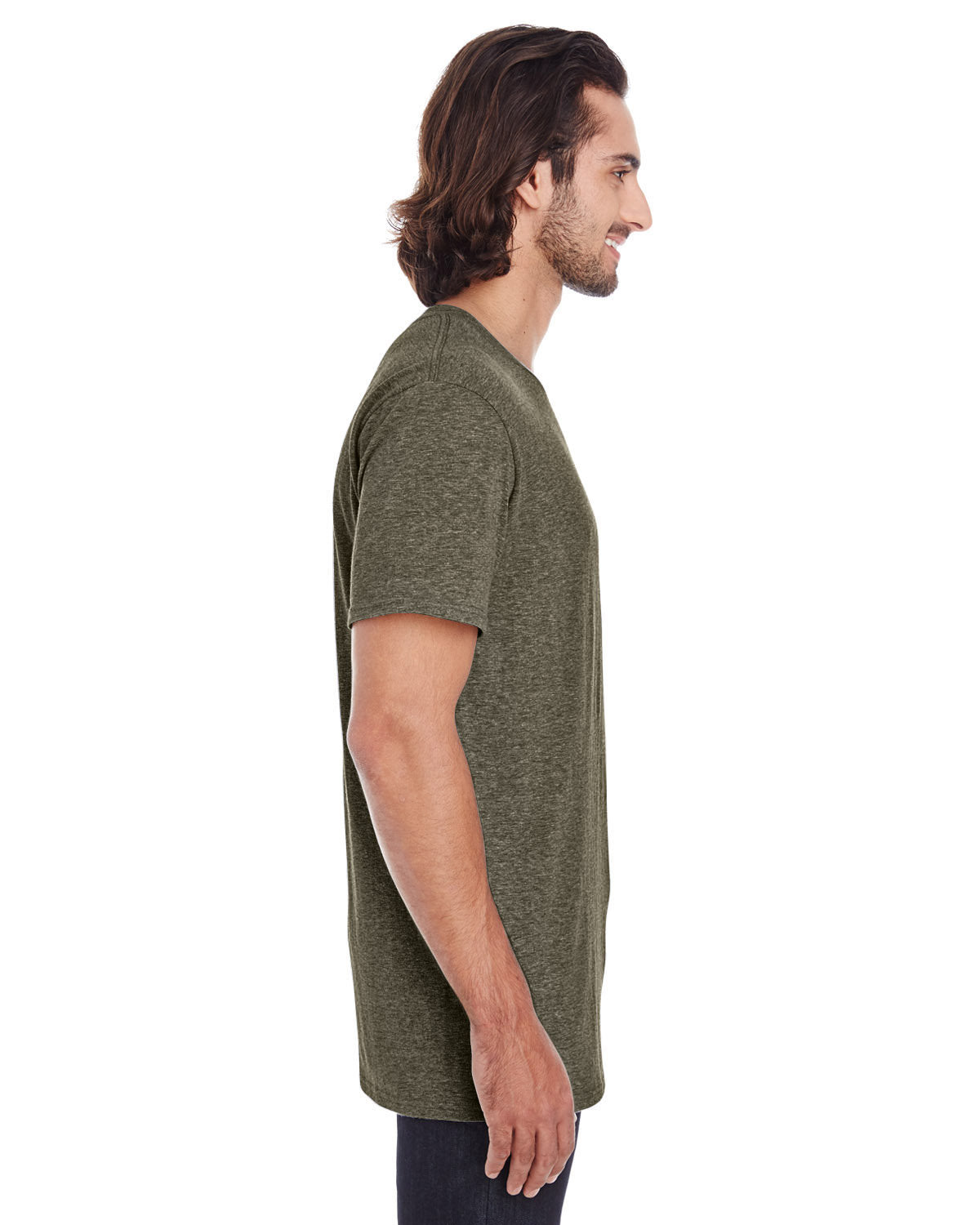 Lightweight Softstyle T-Shirt - Heather City Green