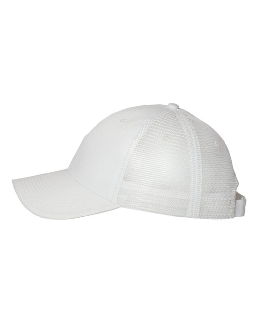 Sandwich Trucker Cap - White / White