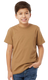 LAT 6101 - Youth Fine Jersey T-Shirt - Coyote Brown