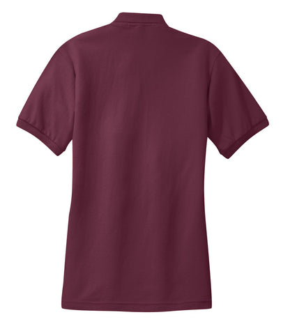 Women's Silk Touch Polo - Burgundy