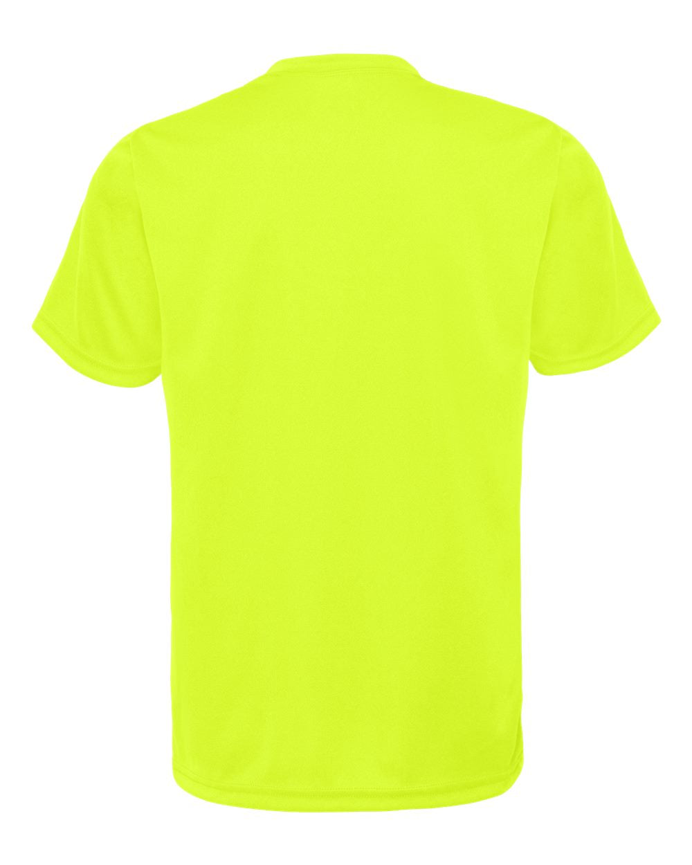 Youth Performance T-Shirt - Safety Yellow