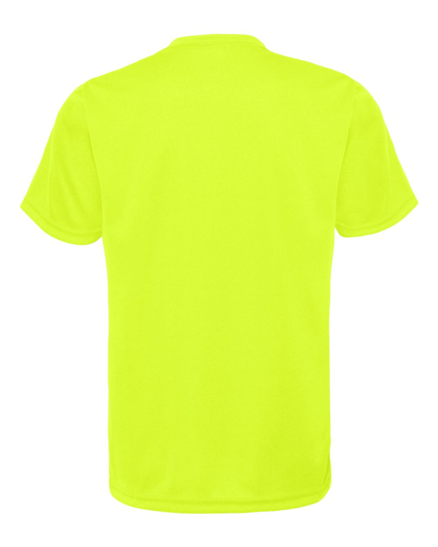 Youth Performance T-Shirt - Safety Yellow