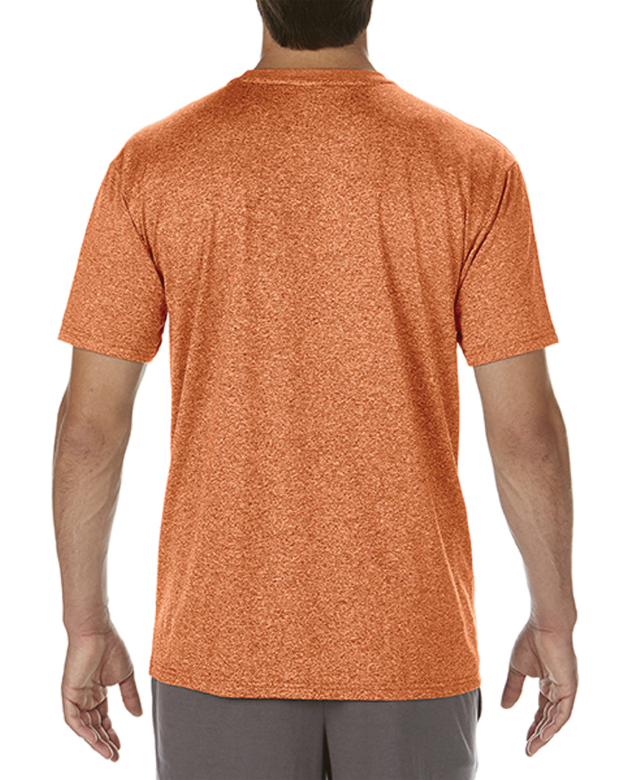 Unisex Performance��  Core T-Shirt - Heather Sport Orange